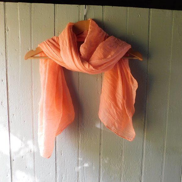 Orange Sherbet  Breezy Scarf - Picture 7 of 7